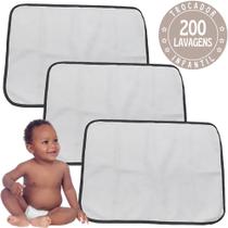 3 pcs Trocadores Portáteis 70x50 Bebê Absorvente Acolchoado Multiuso - Tradicional - Vila Flor 3 pcs Trocadores Portáteis 70x50 Bebê Absorvente Acolchoado Multiuso - Tradicional - Vila Flor