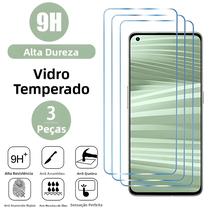 3 PCS Vidro Temperado para Realme 9 8 7 Plus 8i GT 5G Protetor de Tela Neo 2 3 2 X2 Pro C11 C21