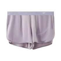 3 peças/1 peça nova malha de seda gelo verão homewear masculino esportes fitness boxers shorts