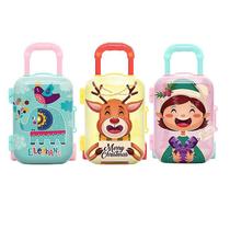 3 peças de mala de simulação, brinquedos, desenho animado cr 3 peças de mala de simulação, brinquedos, desenho animado cr