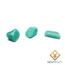 3 pedras Roladas de Amazonita Pedra Natural 2cm Boa sorte e Sucesso 3 pedras Roladas de Amazonita Pedra Natural 2cm Boa sorte e Sucesso