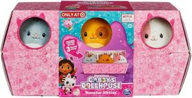 3 Pelúcias De Hamster Kitties - Gabbys Dollhouse