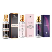 3 Perfumes Kit Bortoletto 15ml - Gabby / Madeleine - Atlântica Natural 3 Perfumes Kit Bortoletto 15ml - Gabby / Madeleine - Atlântica Natural