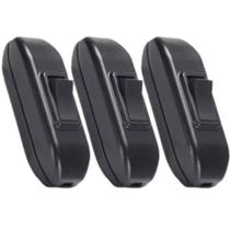 3 perinha interruptor abajur final cordao preto 10a ifc-100