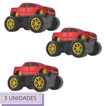 3 Pick up Vermelho Sara X Brinquedo Infantil Criança