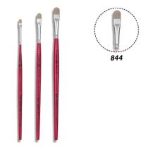 3 Pincel Tigre 844 Língua de Gato Sintético N. 04,08,12