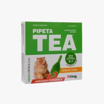 3 pipetas tea gato x gato 4,1 ate 8 kg - 1,0 ml