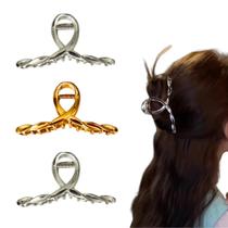 3 Piranha De Cabelo Grande Modelo Clássico Costura Elegante Penteados 3 Piranha De Cabelo Grande Modelo Clássico Costura Elegante Penteados