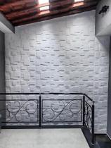 3 Placas 3D Revestimento De Parede Modelo Quadratto 50X50Cm