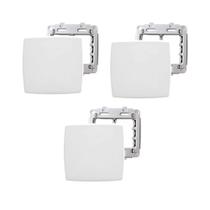 3 Placas Espelhos 4x4 Cegas Brancas Legrand Pial Plus 618510 3 Placas Espelhos 4x4 Cegas Brancas Legrand Pial Plus 618510