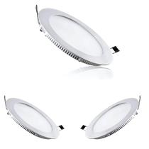 3 Plafons Led De Teto Philips 18w Redonda 4000k Bivolt