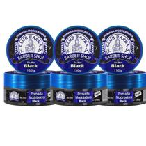 3 Pomada Club Barba Black 150g - Biotchelly