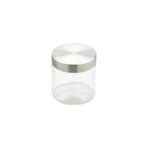 3 Porta Mantimentos Redondo Wolff de Vidro 880ml