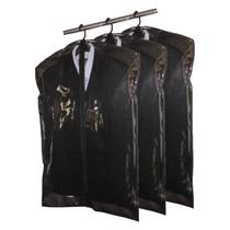 3 Porta Terno/camisa Preto Reforçado C/ Zíper 60x100cm 3 Porta Terno/camisa Preto Reforçado C/ Zíper 60x100cm