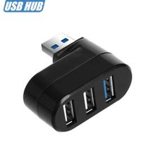 3 portas USB HUB 2.0 + 3.0 Divisor USB De alta velocidade Adaptador rotativo Mini Hub USB Hub HUB USB Carregamento HUB para laptop Notebook PC Computador