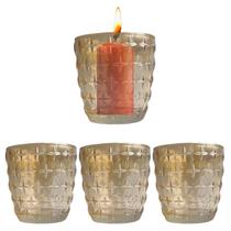 3 Portas Vela de Vidro Star Castiçal Decorativo Marrom 3 Portas Vela de Vidro Star Castiçal Decorativo Marrom