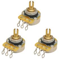 3 potenciometro cts a500s short log 500k haste curta guitar