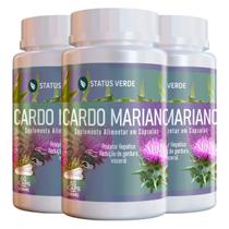 3 Potes Cardo Mariano Puro 500mg Kit 180 Cáps 3 Potes Cardo Mariano Puro 500mg Kit 180 Cáps