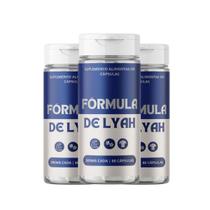 3 Potes Formula de Lyah Original 60 Cápsulas