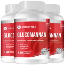 3 Potes Glucomannan Kit 360 Cáps