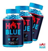 3 Potes Hot Blue 60 Caps Original