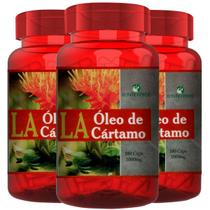 3 Potes Óleo De Cartamo com Vitamina E Kit 300 Cáps 1000mg Fonte Verde 3 Potes Óleo De Cartamo com Vitamina E Kit 300 Cáps 1000mg Fonte Verde