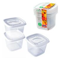 3 potes plástico tampa 1200ml alimentos mantimento Vasilha marmita tapoer tupperware tapuer plasútil