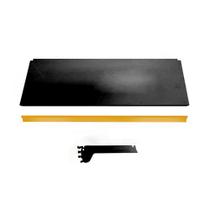 3 Prateleira 30X91 Gôndolas New Plus Preto Sa Gôndolas