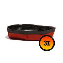 3 Pratos 18cm Para Vaso De Plantas Em Feltro Moderno Nº 3 3 Pratos 18cm Para Vaso De Plantas Em Feltro Moderno Nº 3