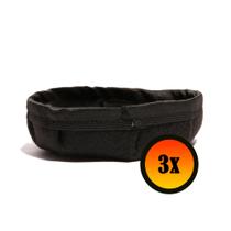 3 Pratos De Feltro De Vaso Planta Nº 1 14cm De Diâmetro