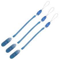 3 Prendedor de Chupeta Bico Bebê Mola Estica Maleável Infantil Para Criança Bubu Pepeta