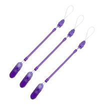 3 Prendedor de Chupeta Bico Bebê Mola Estica Maleável Infantil Para Criança Bubu Pepeta