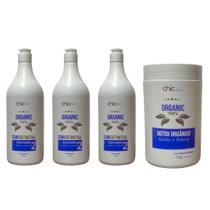 3 Progressiva Organica Original 1L e botox Organico 1L Chichair