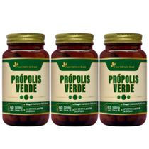 3 Propolis Verde 500mg 60 Caps