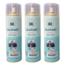 3 Protector Verniz Spray Impermeabilizante Foto Artesanato