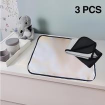 3 Protetores de Colchão 70x50 Absorvente Lavável Tradicional para Desfralde - Vila Flor