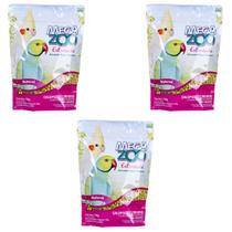 3 Ração MegaZoo 700g Extrusada Calopsitas/Ring Necks MM15