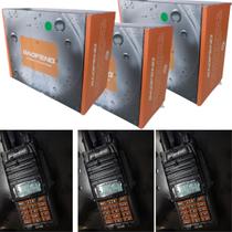 3 Rádio Baofeng Profissional UV9R PLUS IP67 A Prova D'água