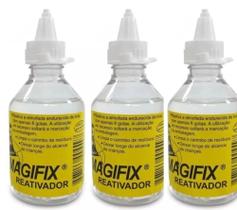 3 Reativadores Magifix, para Tinta Almofada Ressecada Dura