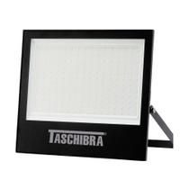3 Refletores Taschibra Led Tr Slim 150w 6500k Preto Autovolt