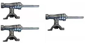 3 Registro Ramal Encaixe Fogão De Piso Fischer Horizontal