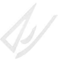 3 Régua Modelista Modelagem Molde Roupa Confecção Costura Ac 3 Régua Modelista Modelagem Molde Roupa Confecção Costura Ac