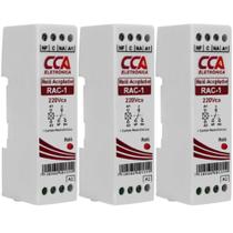 3 Relé De Interface Acoplador 220 Vca 1 Contato Reversível 3 Relé De Interface Acoplador 220 Vca 1 Contato Reversível