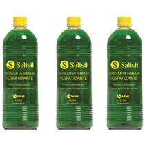3 Removedor De Ferrugem Fosfer 1 Litro Cada - Salisil 3 Removedor De Ferrugem Fosfer 1 Litro Cada - Salisil