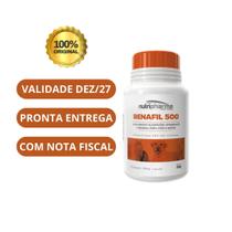 3 Renafil 500mg Suplementos Cães Gatos Problemas Renais Kit