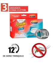 3 Repelentes Elétrico 12h Pernilongos/mosquitos 18 Pastilhas