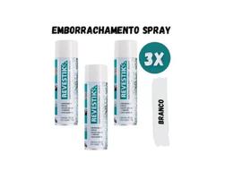 3 Revestik Emborrachamento Spray 400ml Branco Impermeabiliza