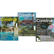 3 Revistas Construir Casa Decoração Obras Móveis Planejados