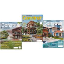 3 Revistas Construir Casa Decoração Obras Móveis Planejados