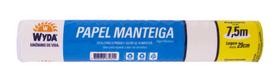 3 Rolo de Papel Manteiga Wyda com 7,5m 3 Rolo de Papel Manteiga Wyda com 7,5m